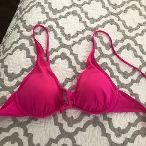Victoria’s Secret pink swim halter top